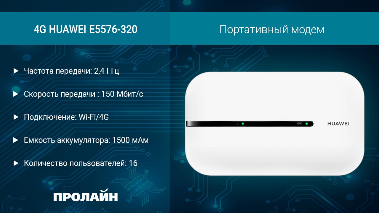 Беспроводной выключатель Proline HT-W4WS06M