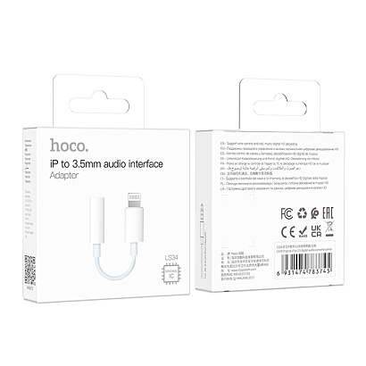 HOCO LS34 Original iP to 3.5 White